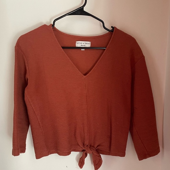 Madewell Size Small Cropped Long Sleeve - Picture 1 of 3